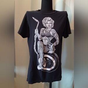 A Get Down Art Mens Marilyn Monroe Tee Shirt